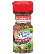 McCormick Perfect Pinch Garlic Pepper Salt Free Seasoning, 2.5 oz - $14.84