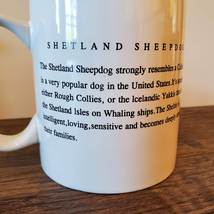 Coffee Mug with Shetland Sheepdog, Sheltie Shepherd Dog Lover Gift Bow Wow Meows image 3