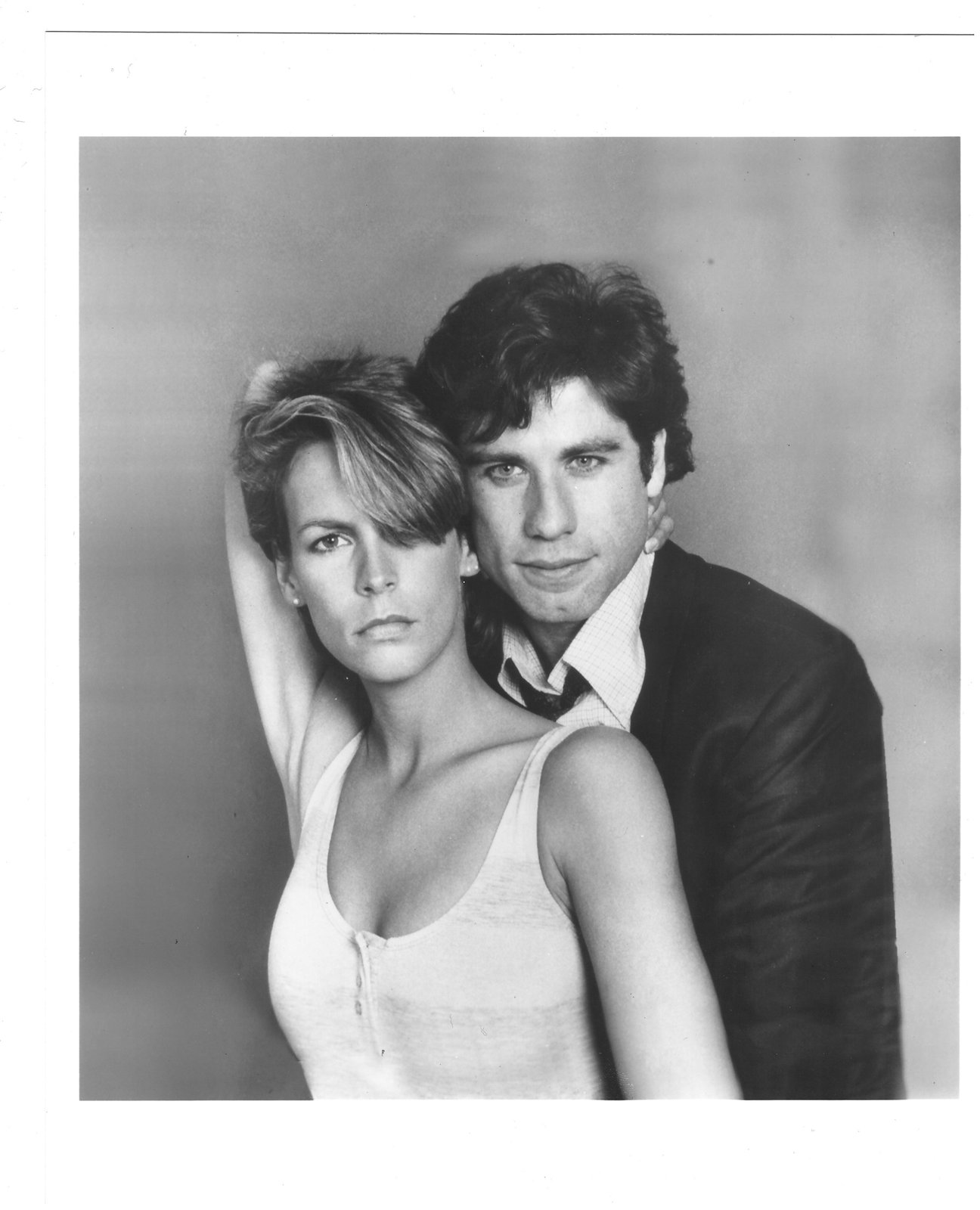 Movie With John Travolta And Jamie Lee Curtis 2 Perfect John Travolta Jamie Lee Curtis Press Photos Movie Still B&W