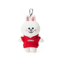 LINE FRIENDS Character FOX BROWN Bag Charm Doll 15cm 5.9/" Official Goods