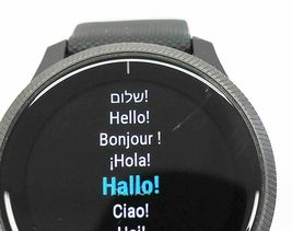 Garmin Venu Amoled GPS Smartwatch - Black with Slate Hardware image 4