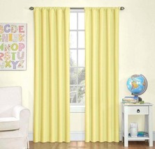 Eclipse MicroFiber Thermal Blackout Window Panel 42 in W x 63 in L - Yellow - $14.25