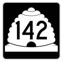 Utah State Highway 142 Sticker Decal R5464 Highway Route Sign - $1.45+
