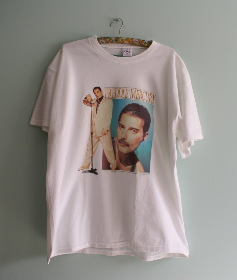 freddie mercury vintage t shirt