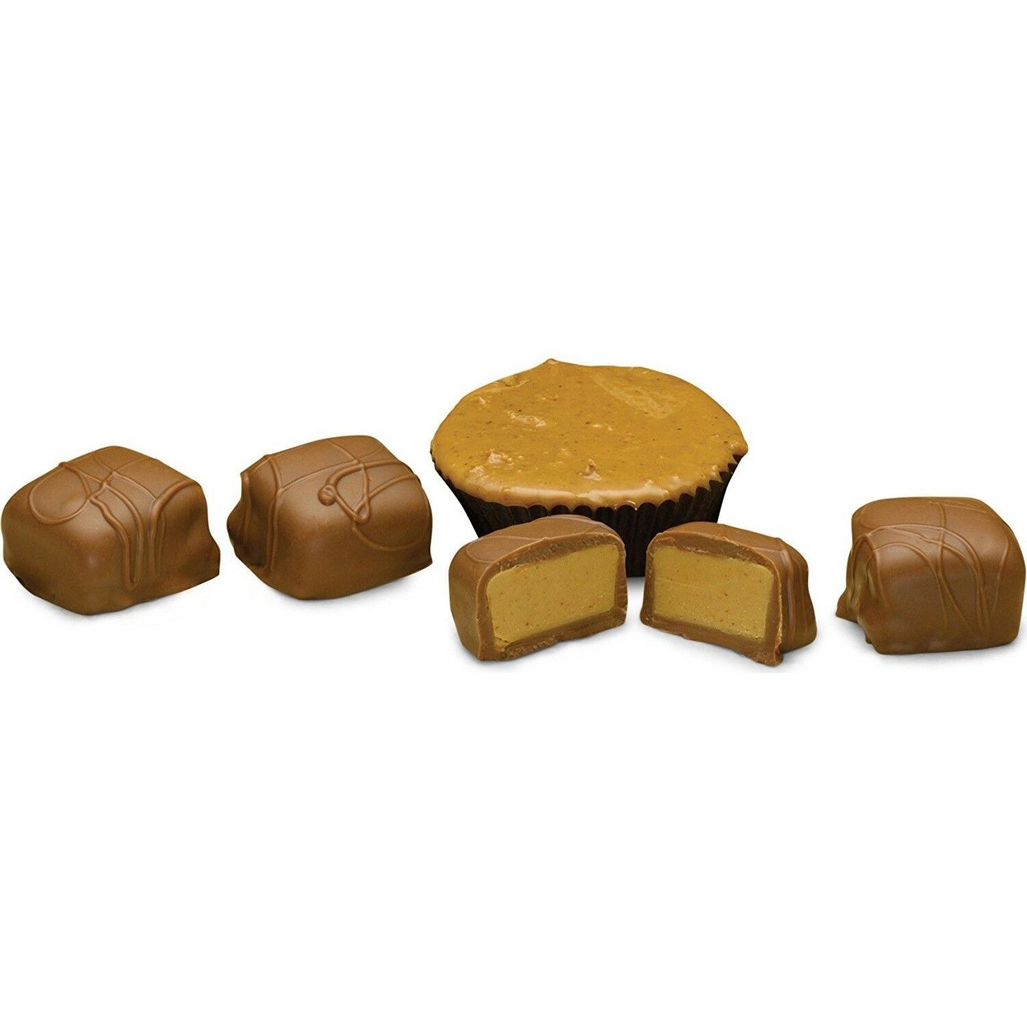 Philadelphia Candies Peanut Butter Meltaway Truffles, Milk Chocolate 1 Pound