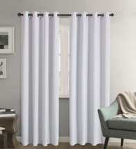 Energy Saver Shade Room Darkening Blackout Curtain Panel set 3 Different Colors image 3
