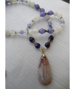 Dragons vein agate necklace - $48.00