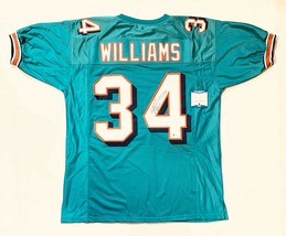 RICKY WILLIAMS AUTOGRAPHED SIGNED PRO STYLE JERSEY w/ BECKETT COA #WD00574 image 1