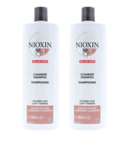 Nioxin System 3 Cleanser Shampoo, 33.8 oz (Pack of 2) - $42.99
