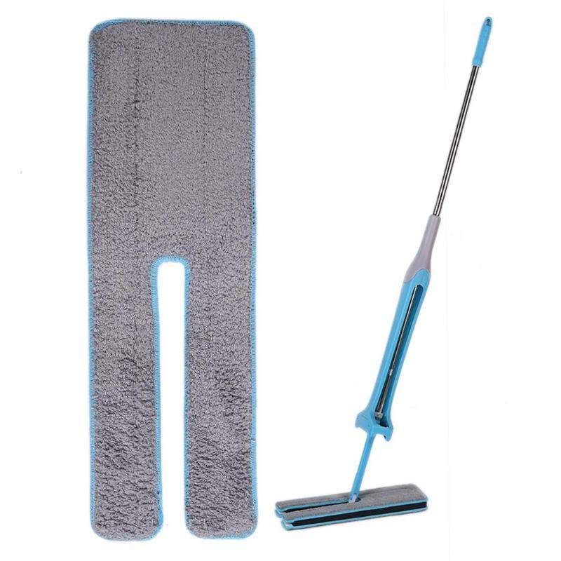 Double Sided Flat Mops Floor Mop Pad with Replacement Cleaning Cloth ...