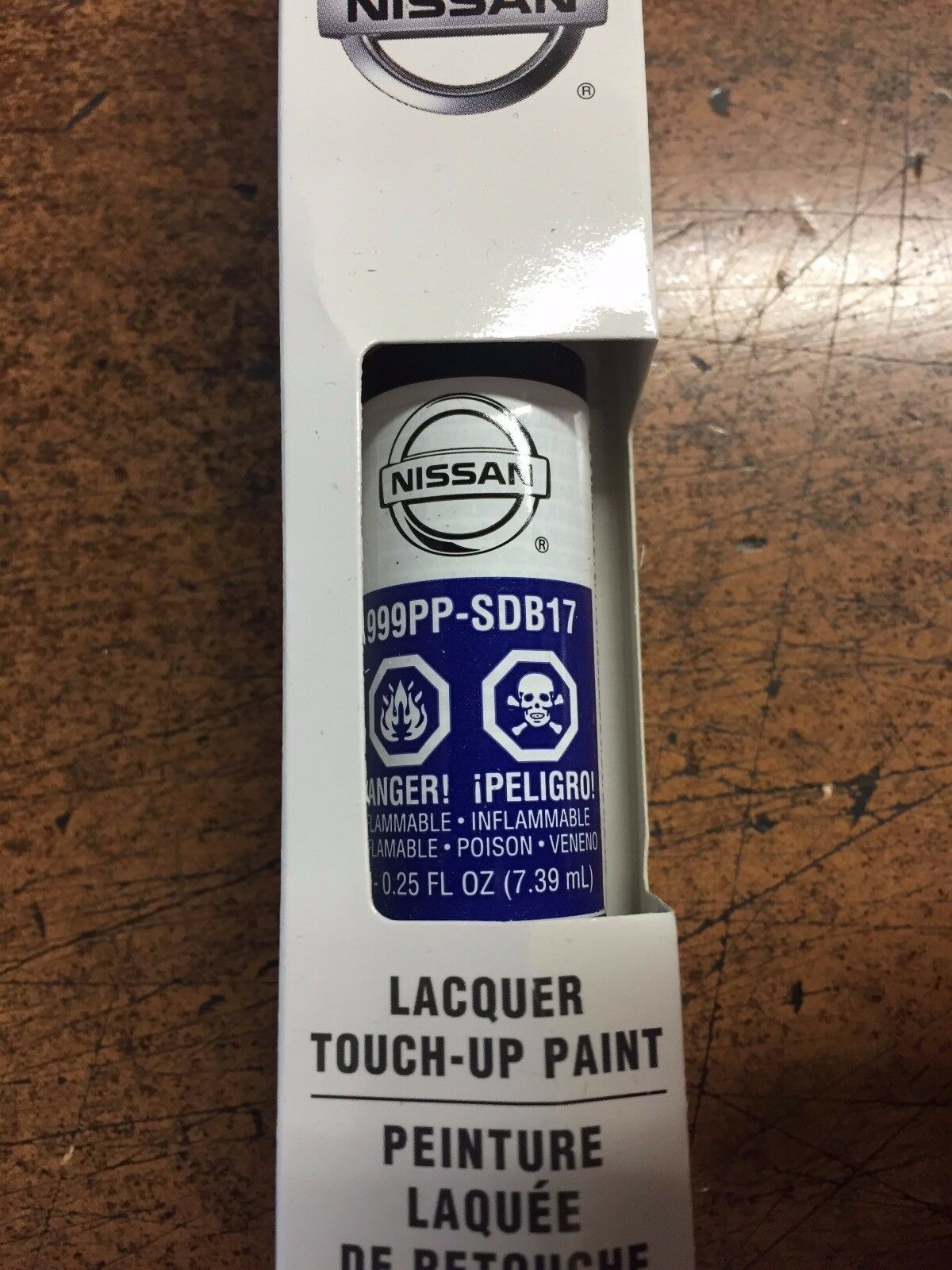 OEM Nissan Touch-Up Paint + Clear Coat 