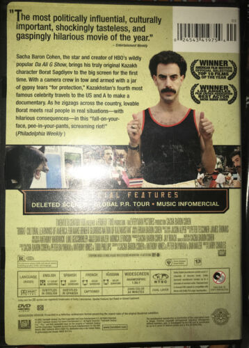 Borat (Widescreen Edition) [DVD] - DVD By Sacha Baron Cohen - DVDs ...