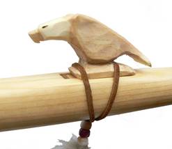 Authentic Native American Flute in Key of A - Eagle Natural Finish - $59.99