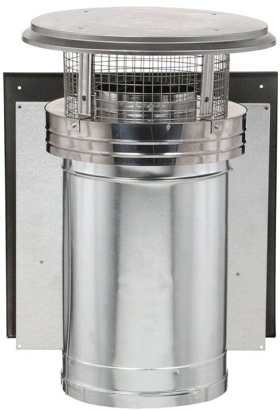 DuraVent Chimney Stove Vent Kit 6 in. 24 Gauge FireSafe TwistLock