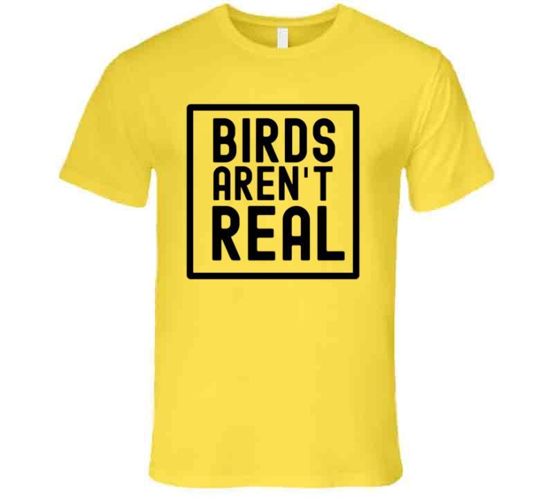 Birds Aren't Real Funny Kansas T Shirt - T-Shirts