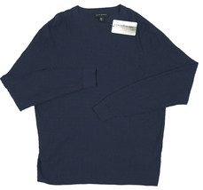 NEW! Jhane Barnes Sweater!  Large   Silk   Geometric Pattern in Blue & Black - $139.99