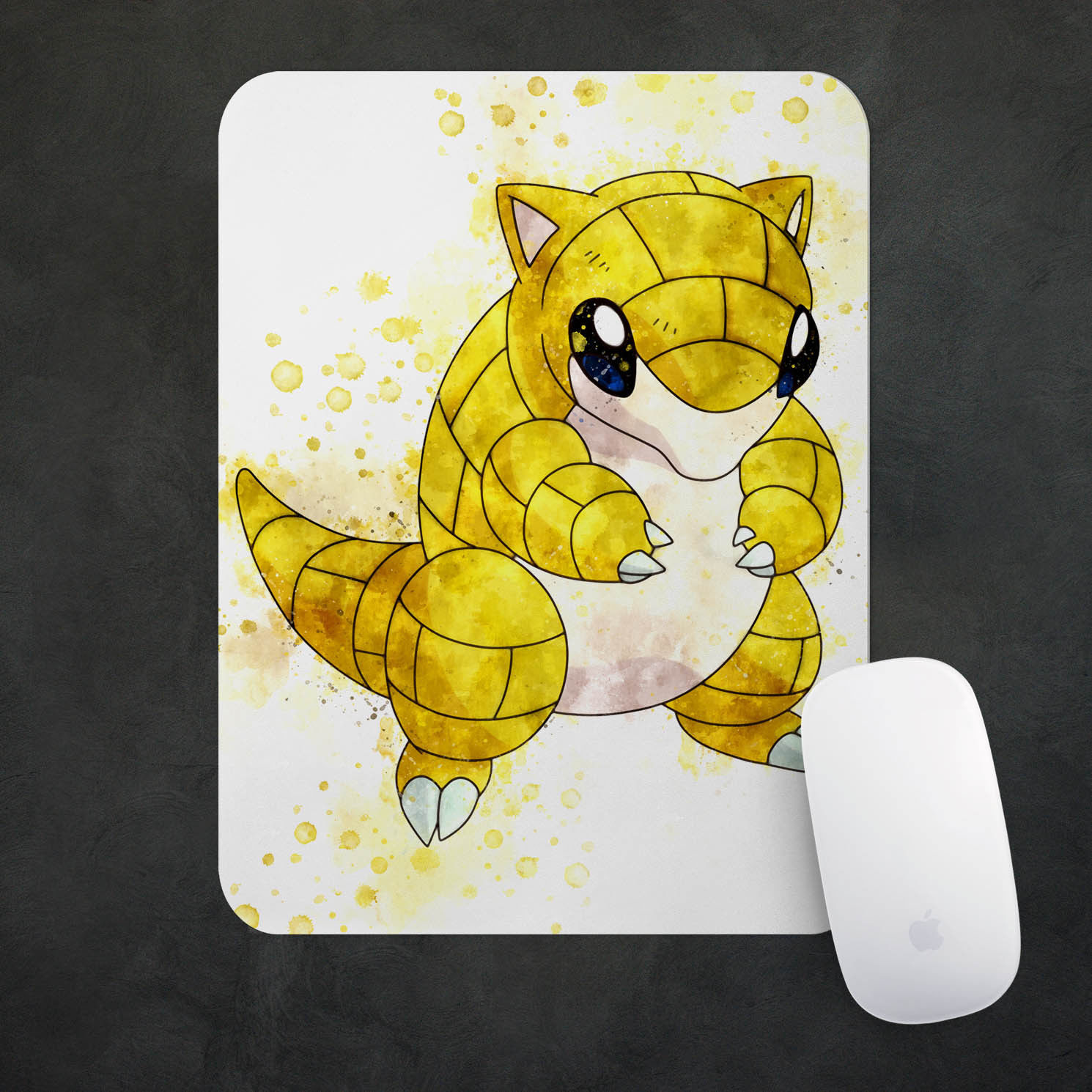 Sandshrew Pokemon Mouse Pad Anime Gaming Mousepad TOP Quality BIG SIZE