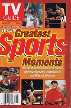ORIGINAL Vintage July 11 1998 TV Guide No Label 50 Great Sports Moments image 1