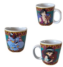 Disney Classics Aladdin Jasmine Genie Abu 12 oz Coffee Mug Tea Cup Ceramic - $17.63