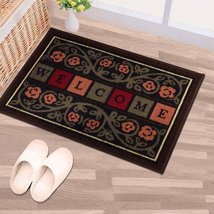 Welcome Flower Doormat Welcome Mat Housewarming Gift Home Decor Funny Do... - $29.95+