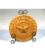 Cast Iron &quot;Texas&quot; State Seal Plaque - $14.95