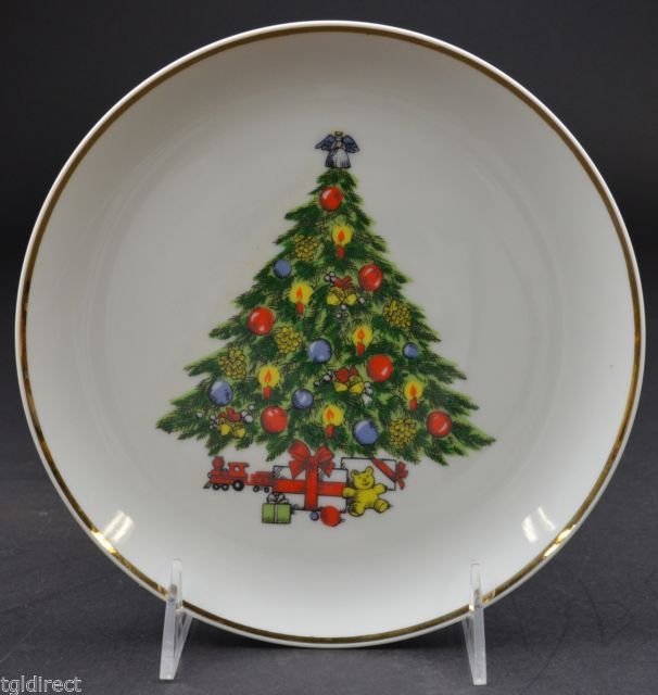 Vintage Jamestown China "Christmas Treasure" Salad Plate *Reduced* 