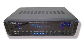 Pyle PT390AU, 4 Channel Digital Home Theater Stereo Receiver, Black