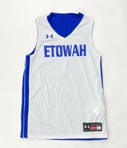 Under Armour Etowah Eagle Reversible Basketball Jersey Men's Large Blue White - $10.80