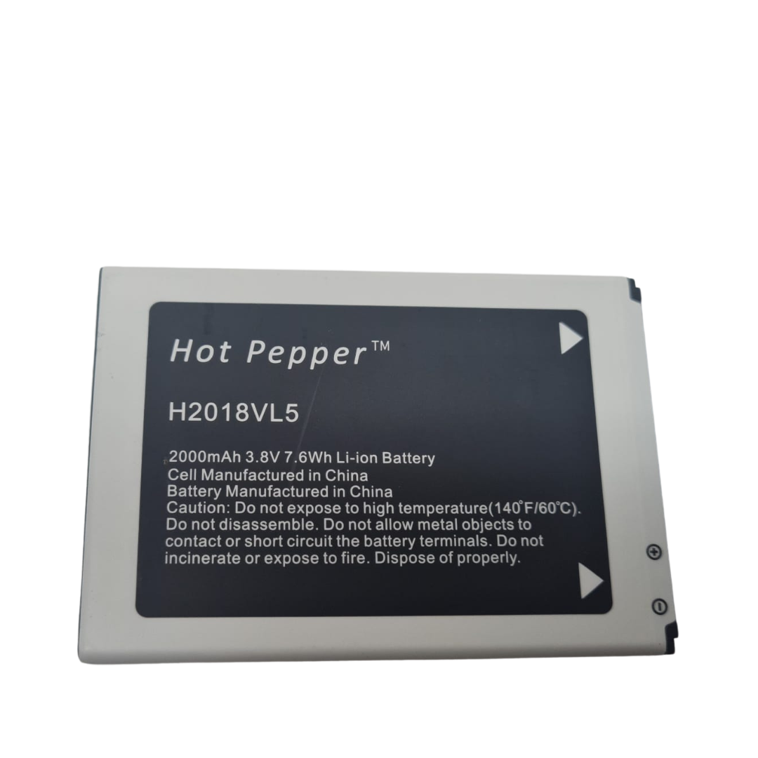 Battery H2018VL5 Hot Pepper VLE5 H2018VL5 Original 2000mAh 3.8V 7.6Wh