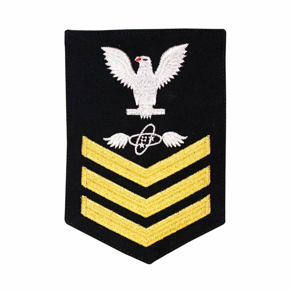 NAVY E4/E5/E6 MALE RATING BADGE AVIATION ELECTRONICS TECHNICIAN(AT
