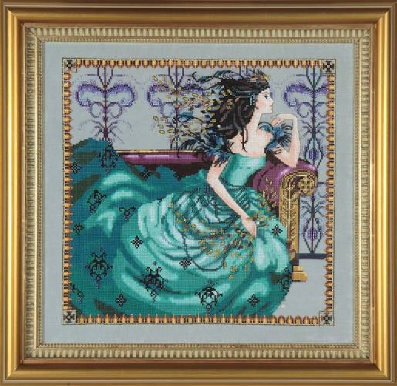 SALE COMPLETE XSTITCH KIT /"CRYSTAL SYMPHONY/" by Mirabilia