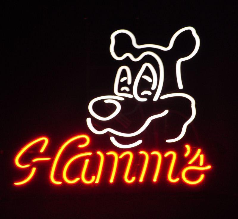 Hamm's Beer Bar Neon Light Sign 17'' x 14'' Neon