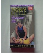 NEW SEALED Tony Little - Awesome Abs VHS 1995 Private Sessions Series - $2.99