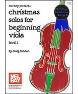 Christmas Solos For Beginning Viola  - $9.99