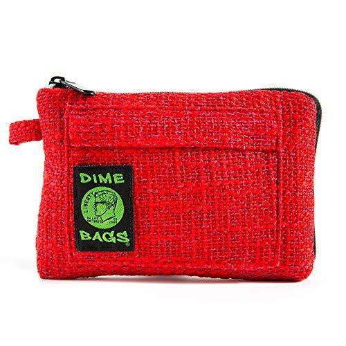 Padded Pouch Soft Interior with Secure HeavyDuty Zipper 8Inch Red