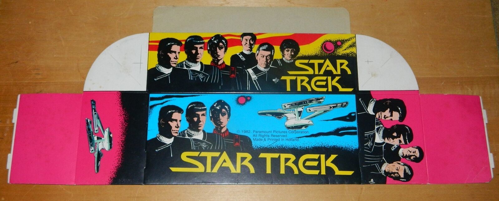 Primary image for Star Trek II The Wrath of Khan Trading Cards Un-Assembled Box 1982 Monty Gum NEW