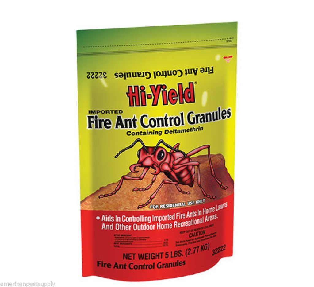 Imported Fire Ant Control Granules 5 Lbs Broad Spectrum Residual