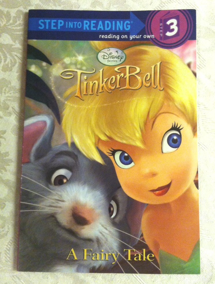 Disney Fairies Tinkerbell Step Into Reading children's book Step 3