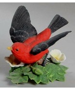 1992 SCARLET TANAGER~Lenox Garden Bird Collection~MIB~Collectible~Awesom... - $31.67