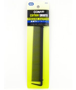CONAIR CARBON SMOOTH ANTI-STATIC CUTTING COMB -  1 PK. (93424) - $5.99