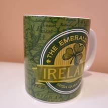 Ireland Coffee Mug, Irish map & Shamrock, Emerald Isle, gift for ireland lover image 4