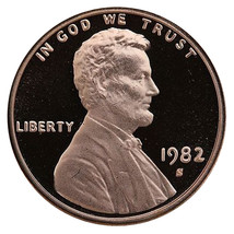 1982-S Lincoln Memorial Cent Penny Gem Proof US Mint Coin Uncirculated UNC - $7.99