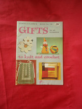 Needlecraft 60s Gifts to Knit &amp; Crochet Coats &amp; Clark&#39;s Book 116 - $10.40