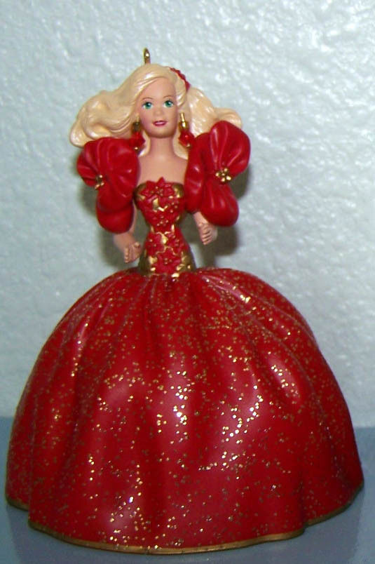 1993 hallmark barbie ornament