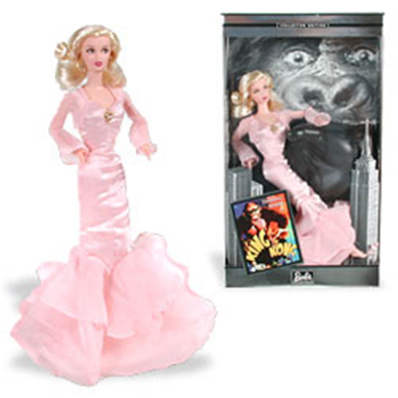 2002 POP culture starring barbie in king kong 11 1/2 doll.