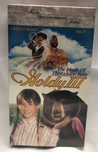 Goldy III: The Magic of the Golden Bear (VHS, 1994) Cheech Marin Mr. T ...