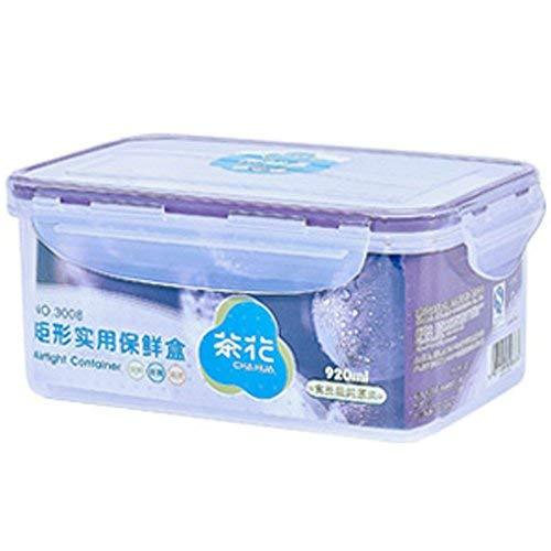 PANDA SUPERSTORE Plastic Lunch Box Microwave Preservation Box (Capacity: 920ML£