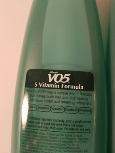 3 Alberto Vo5 Men S 3 In 1 Shampoo And 50 Similar Items