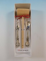 Burgundy by Reed & Barton Sterling Silver I Love Crab Serving Set Boxed Gift - $149.00