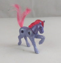 Vintage 1996 Tonka Littlest Pet Shop Purple Unicorn 2.5" Toy Figure - $5.81
